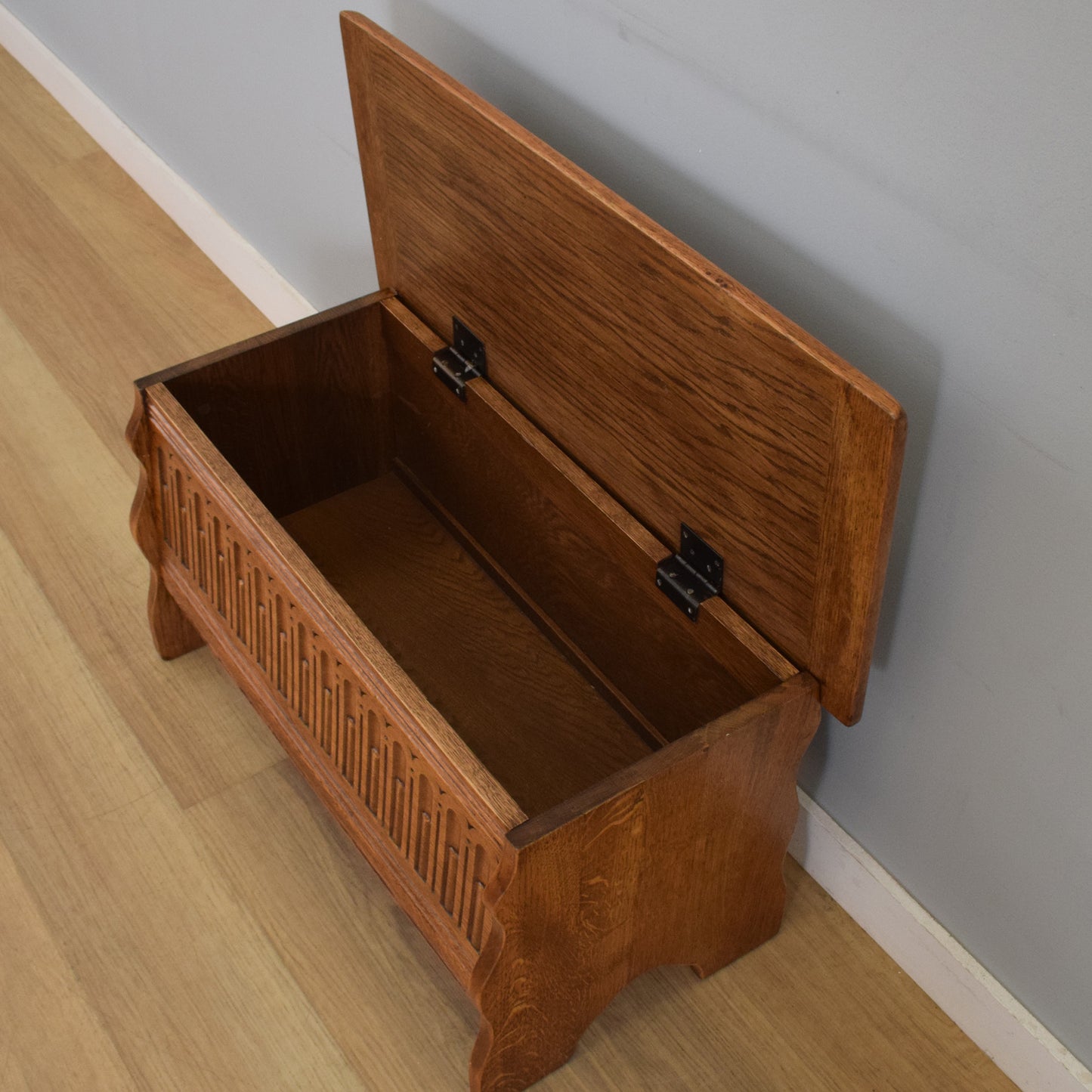 Oak Blanket Box