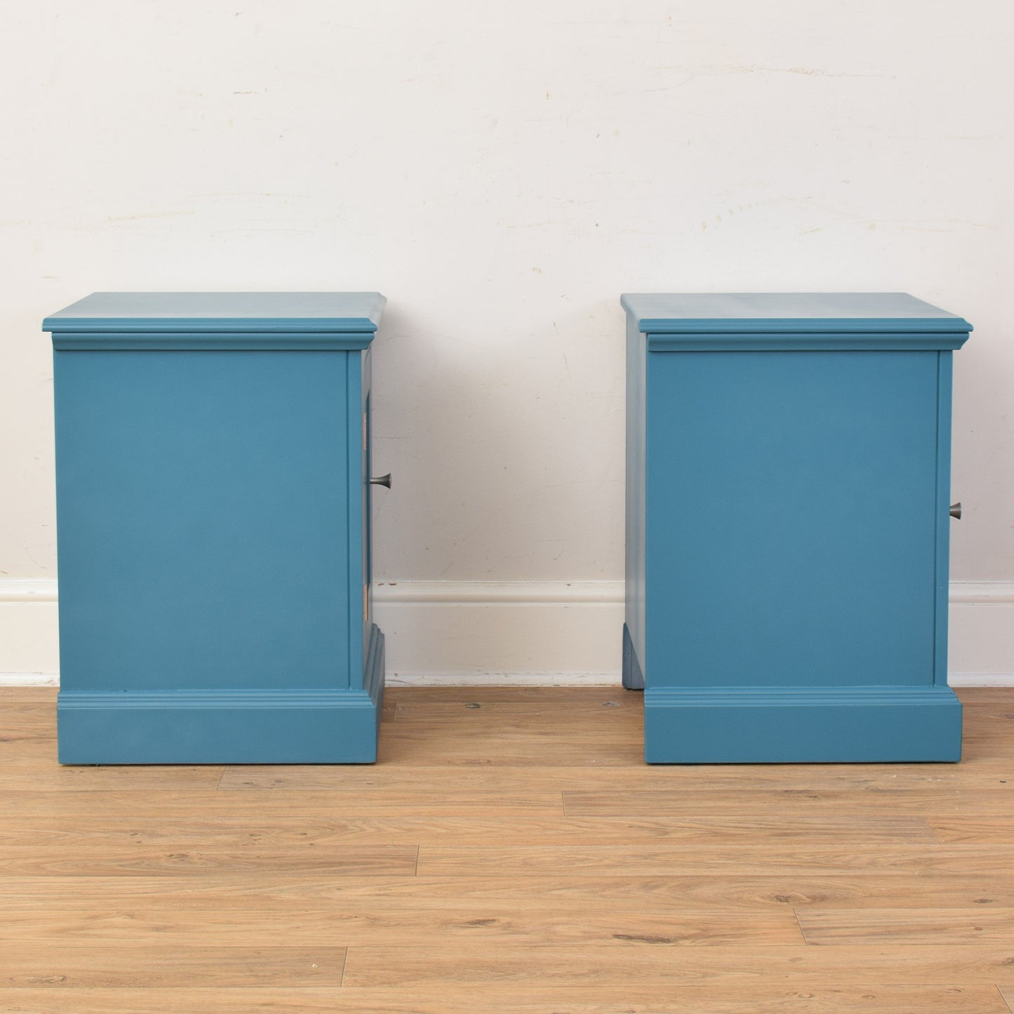 Pair Of Painted Bedsides