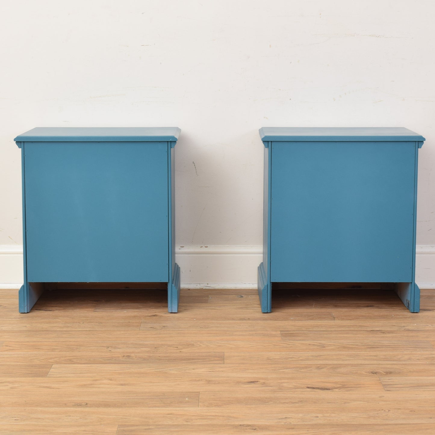 Pair Of Painted Bedsides