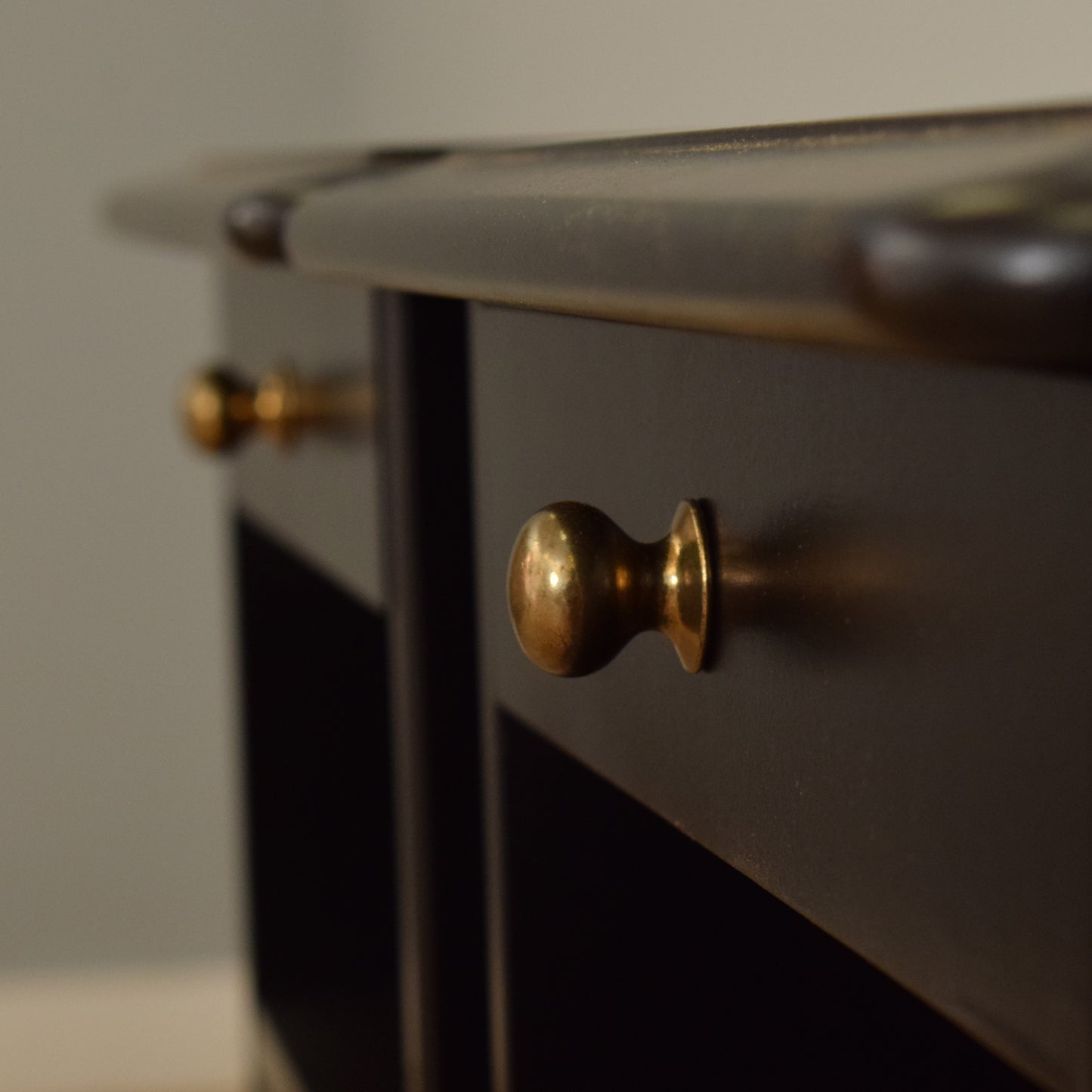 Pair of Stag Bedsides