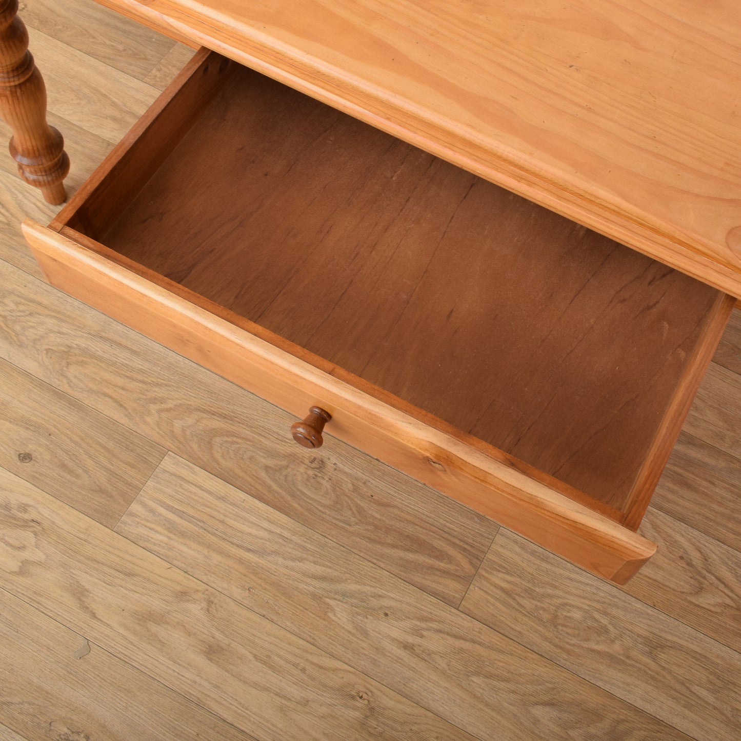 Pine Table And Six Chairs