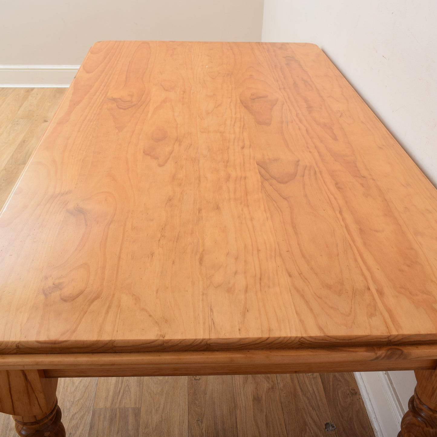 Pine Table And Six Chairs