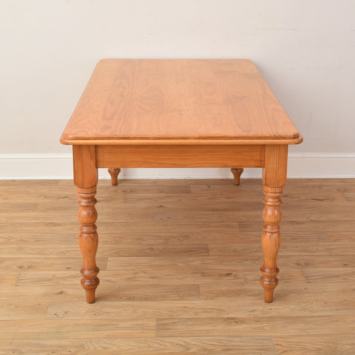 Pine Table And Six Chairs