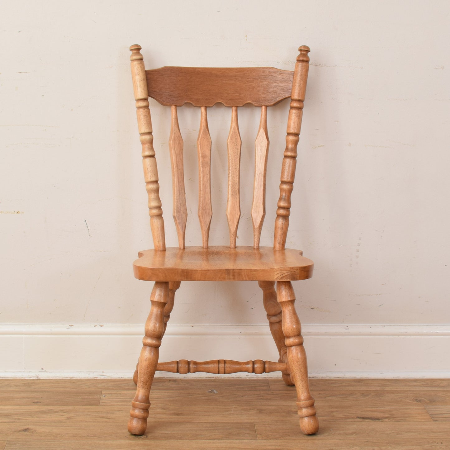 Pine Table And Six Chairs