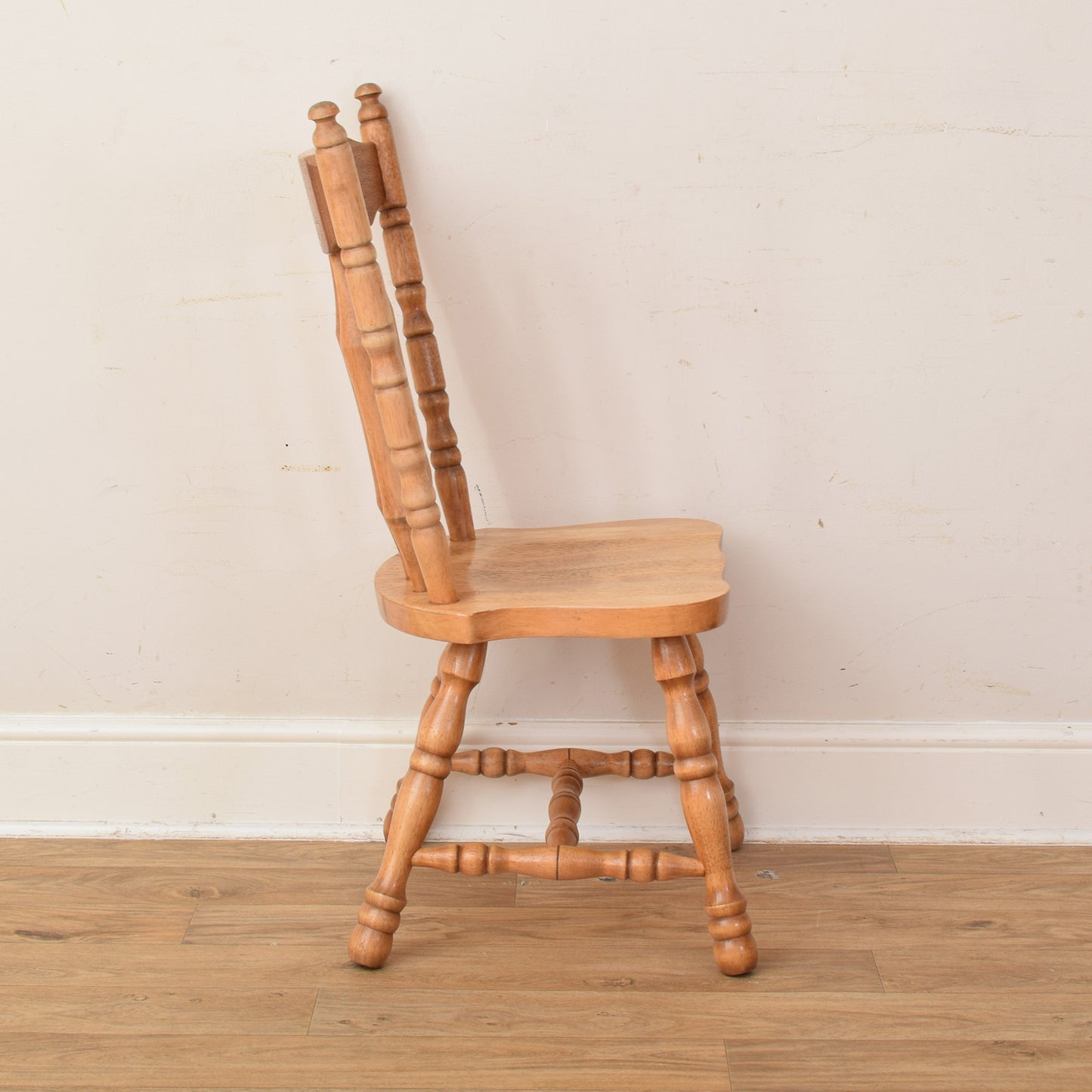 Pine Table And Six Chairs