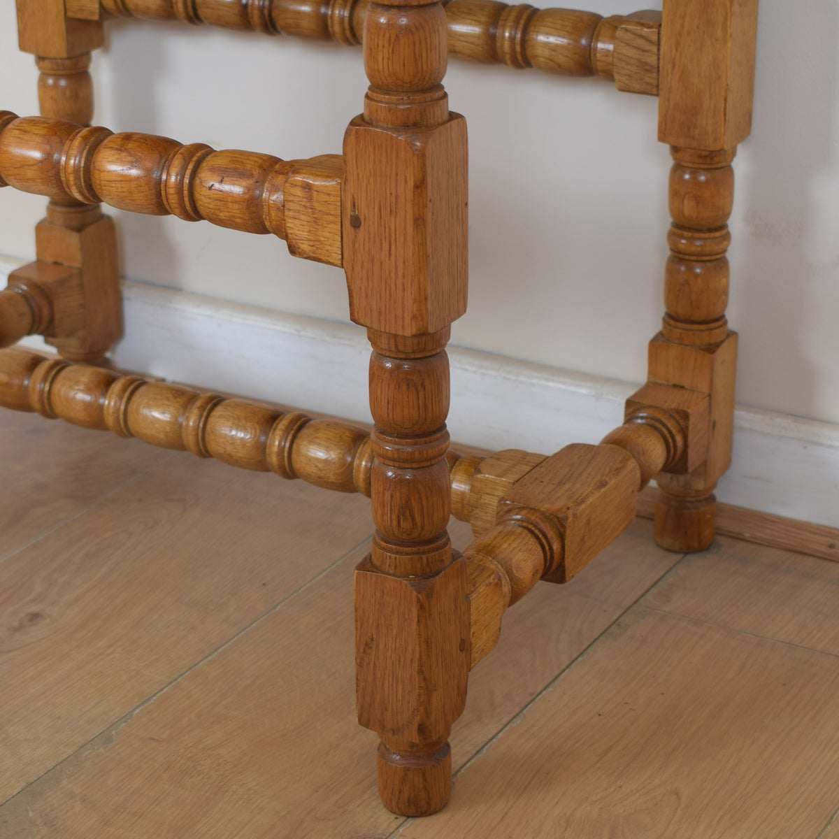 Solid Oak Console Table