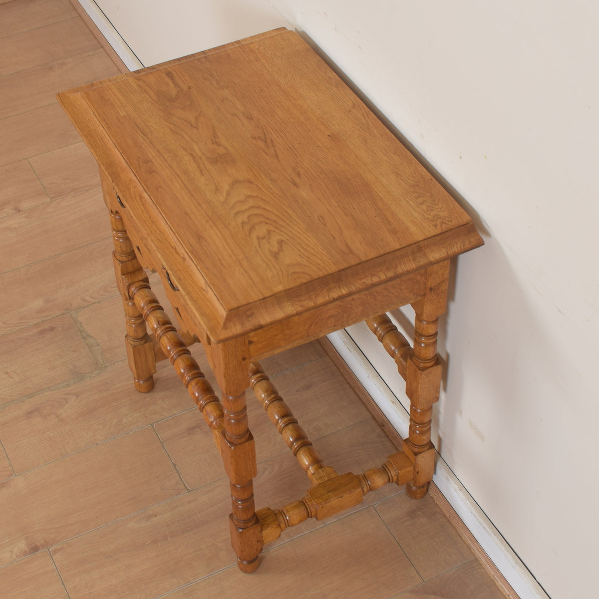 Solid Oak Console Table