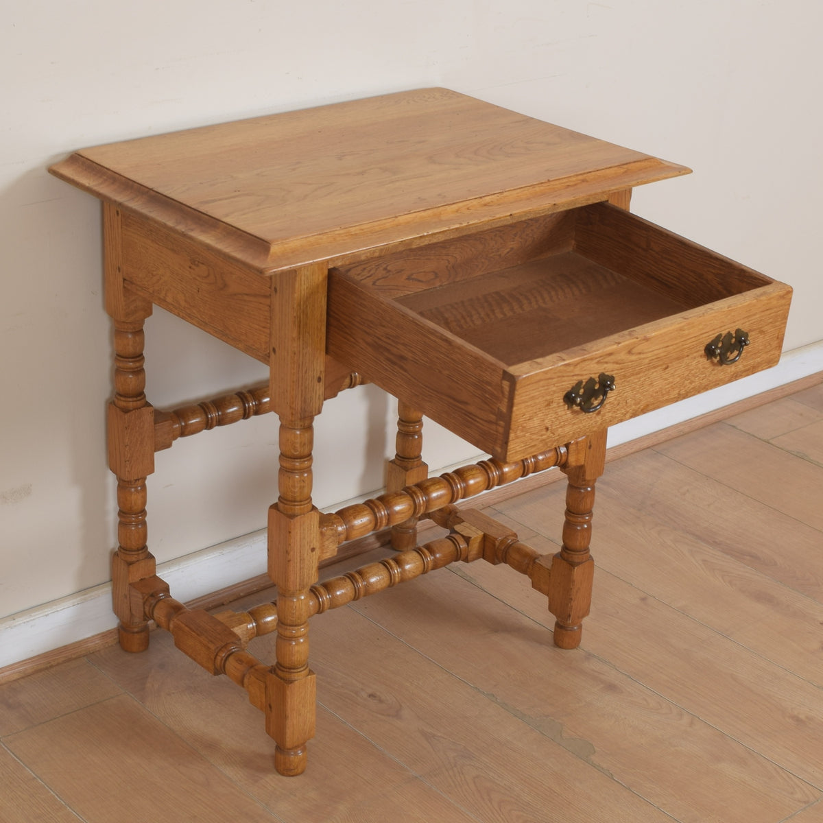 Solid Oak Console Table