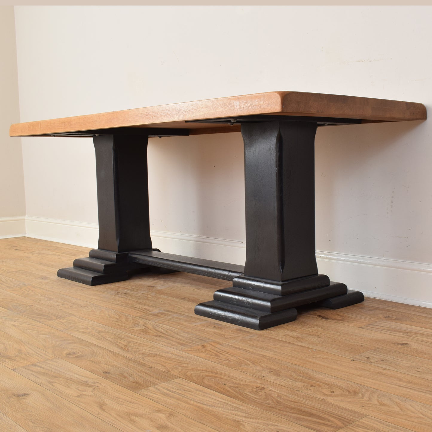 Painted Table And Six Chairs