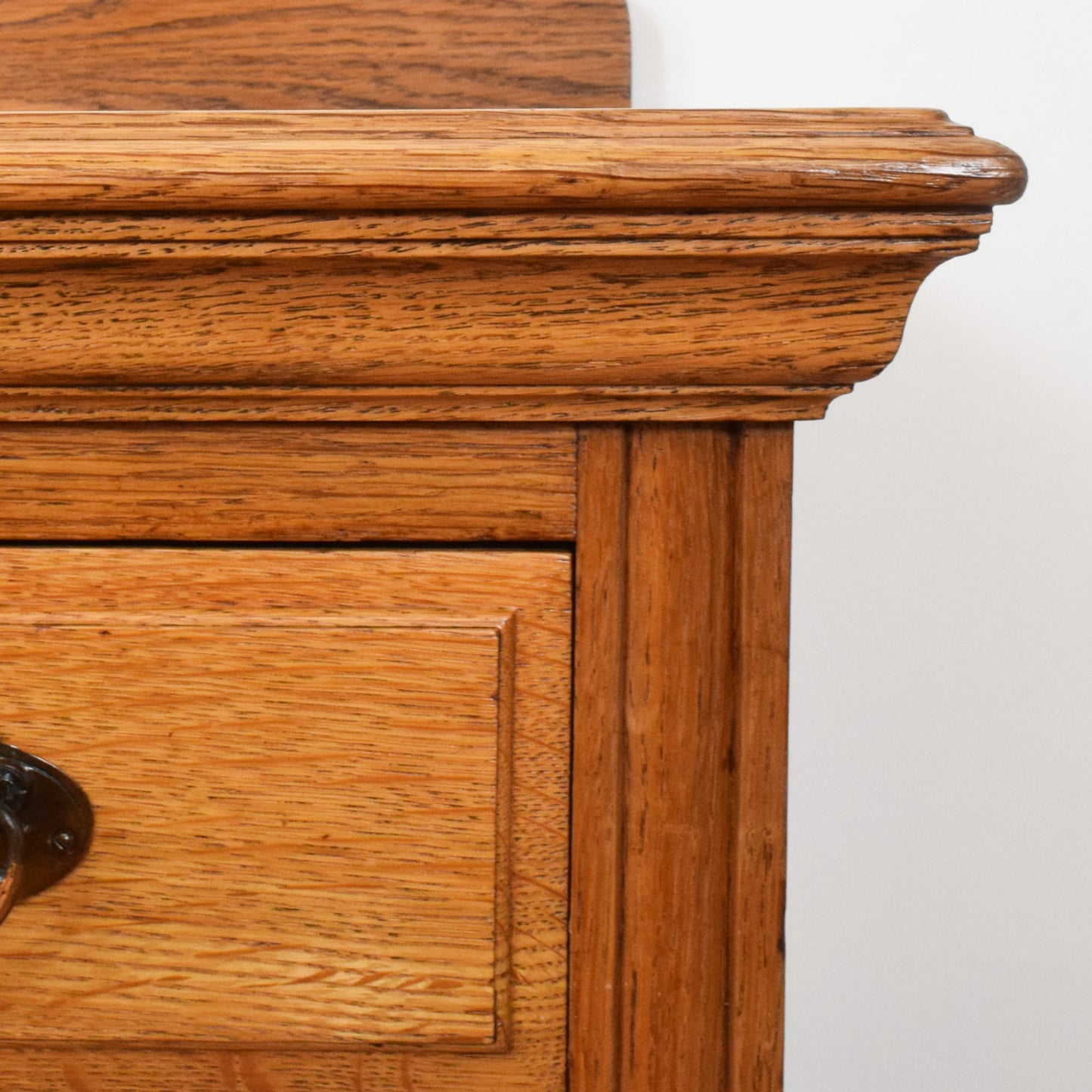 Carved Oak Sideboard