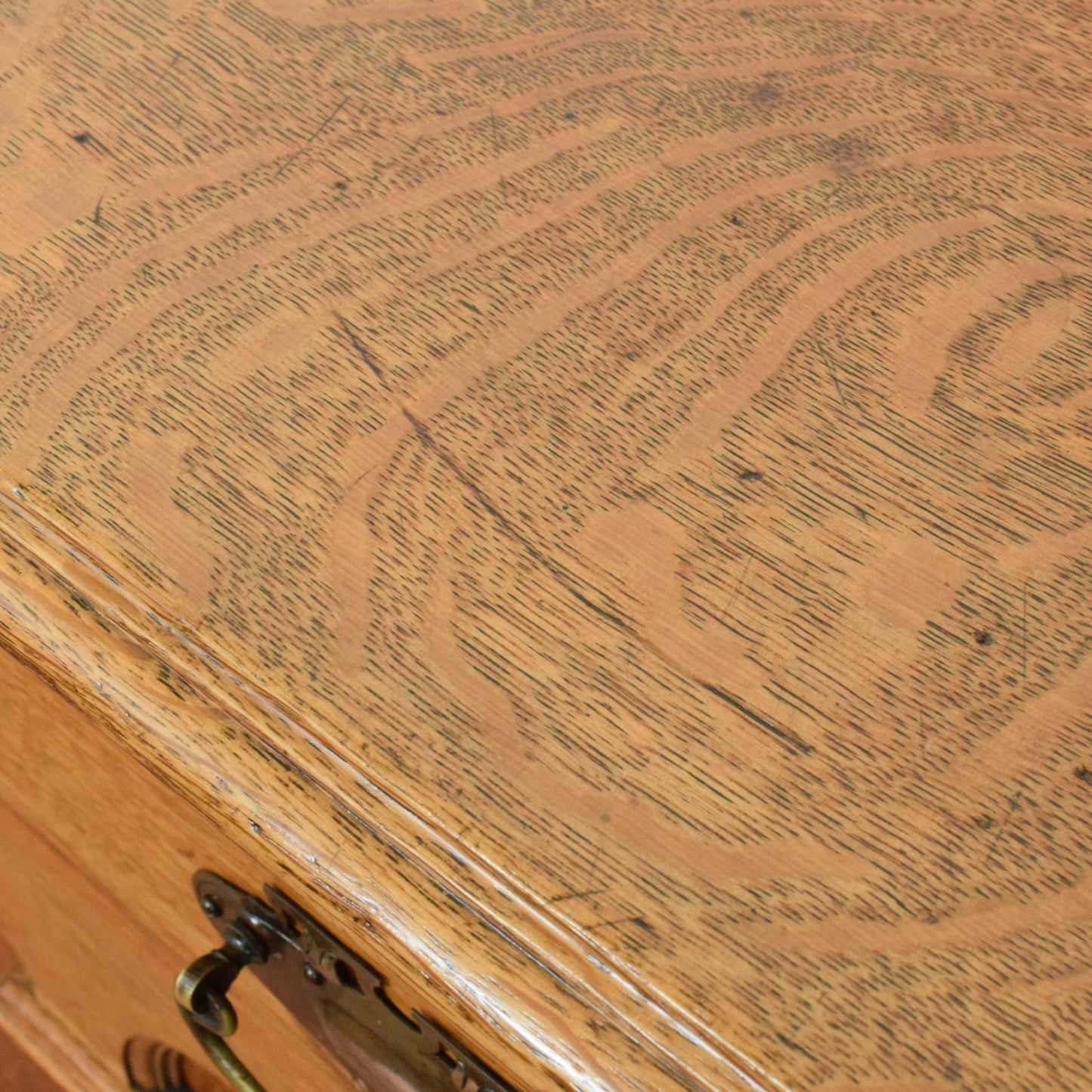 Carved Oak Sideboard