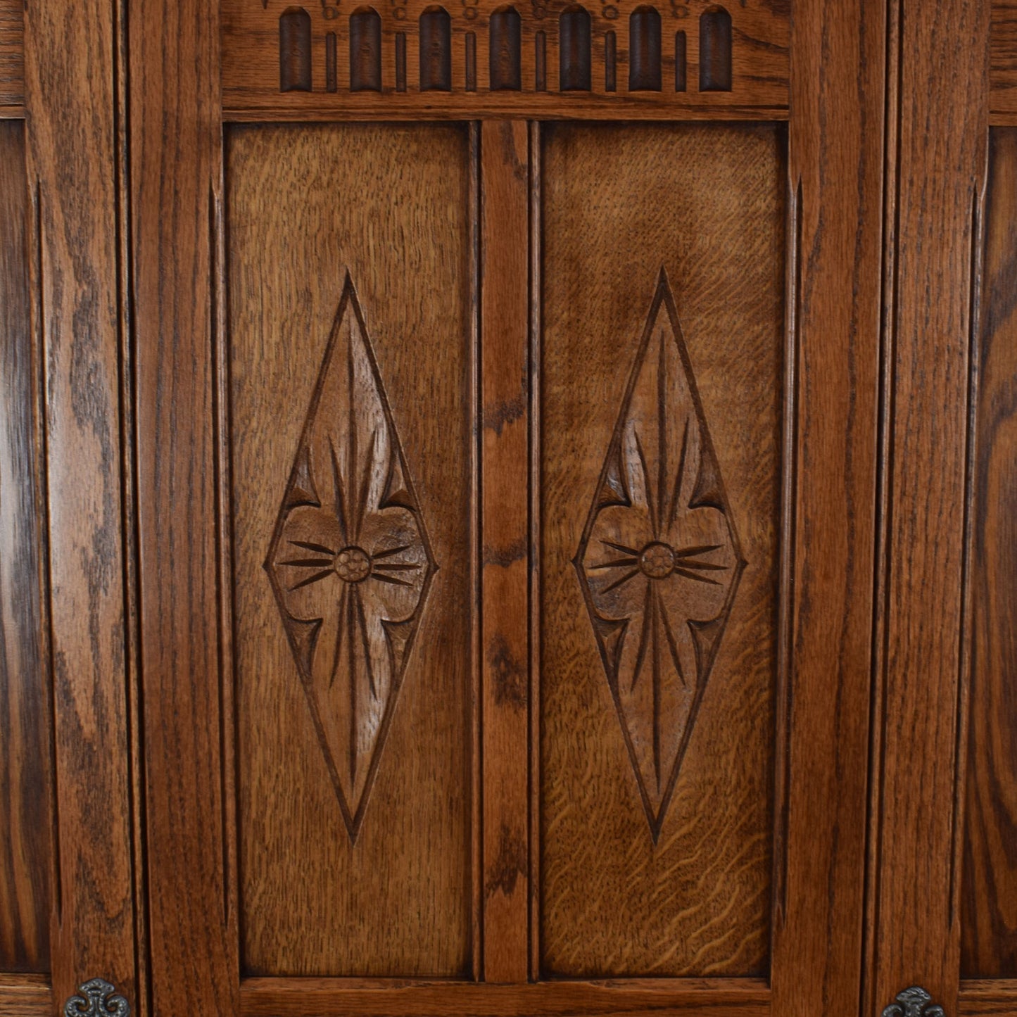 Restored Old Charm Triple Wardrobe