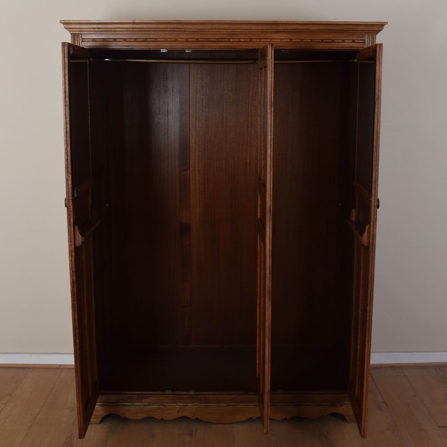 Restored Old Charm Triple Wardrobe