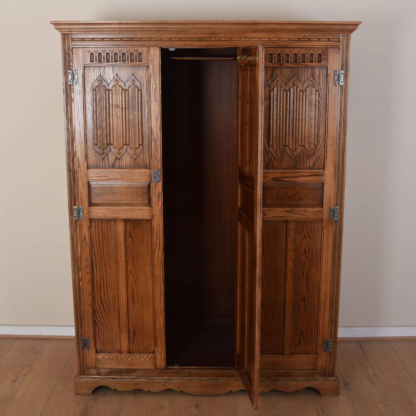 Restored Old Charm Triple Wardrobe