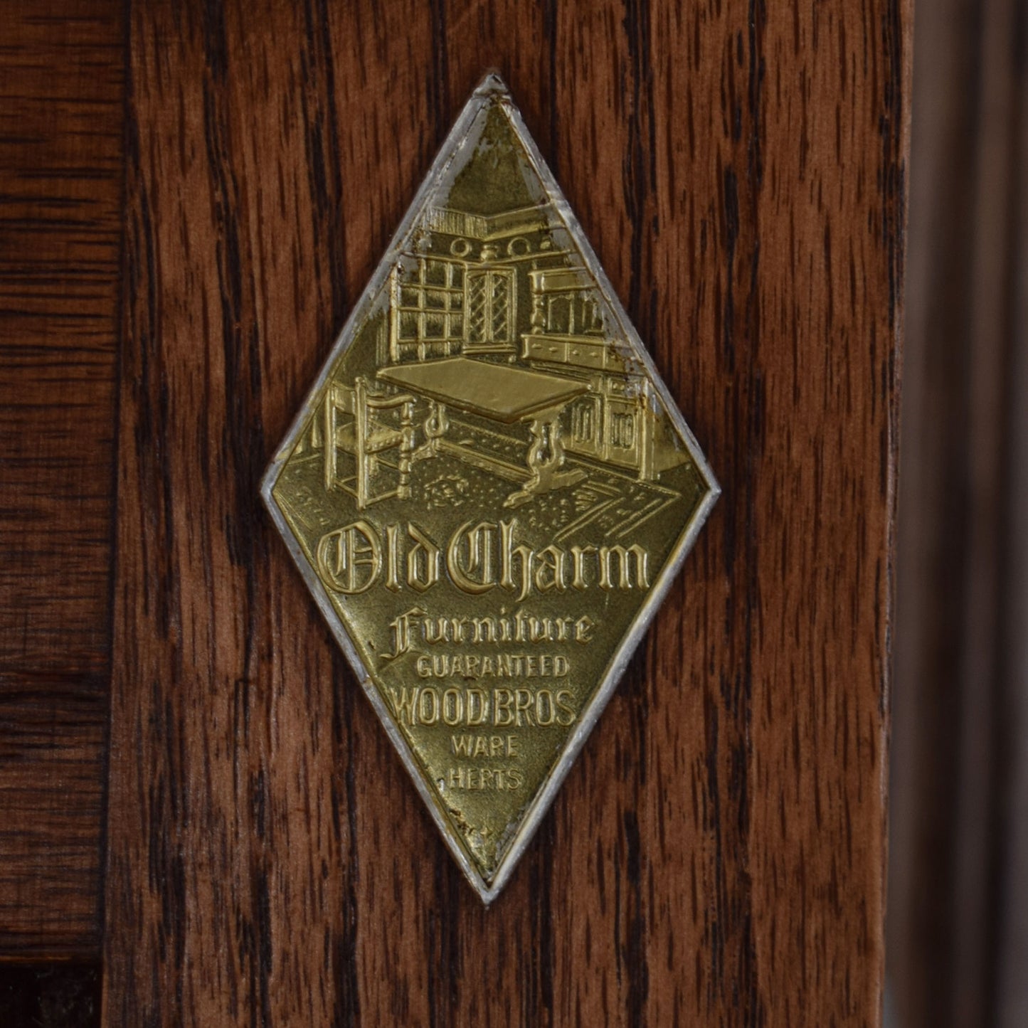 Restored Old Charm Triple Wardrobe