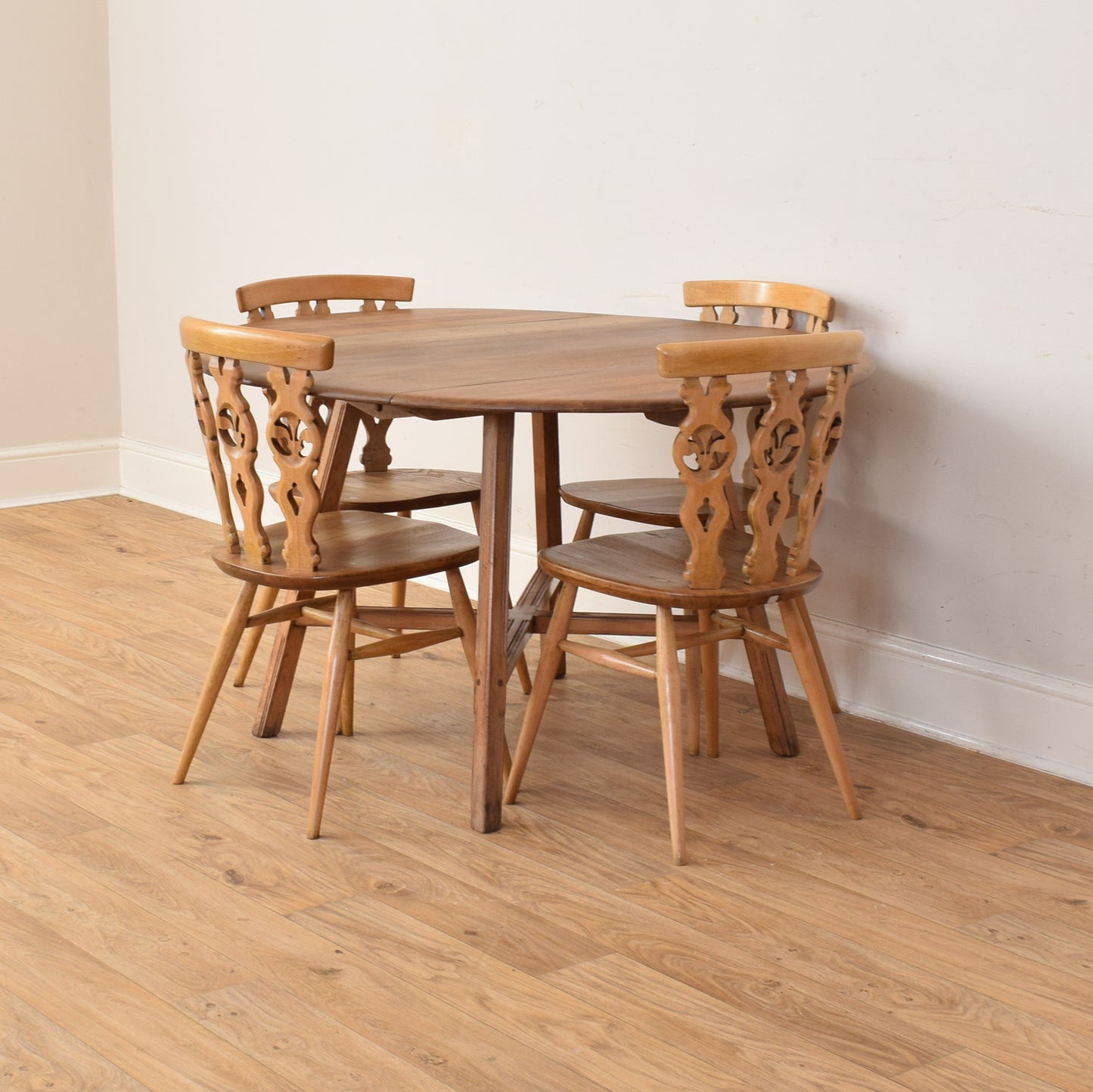 Ercol Table And Four Chairs