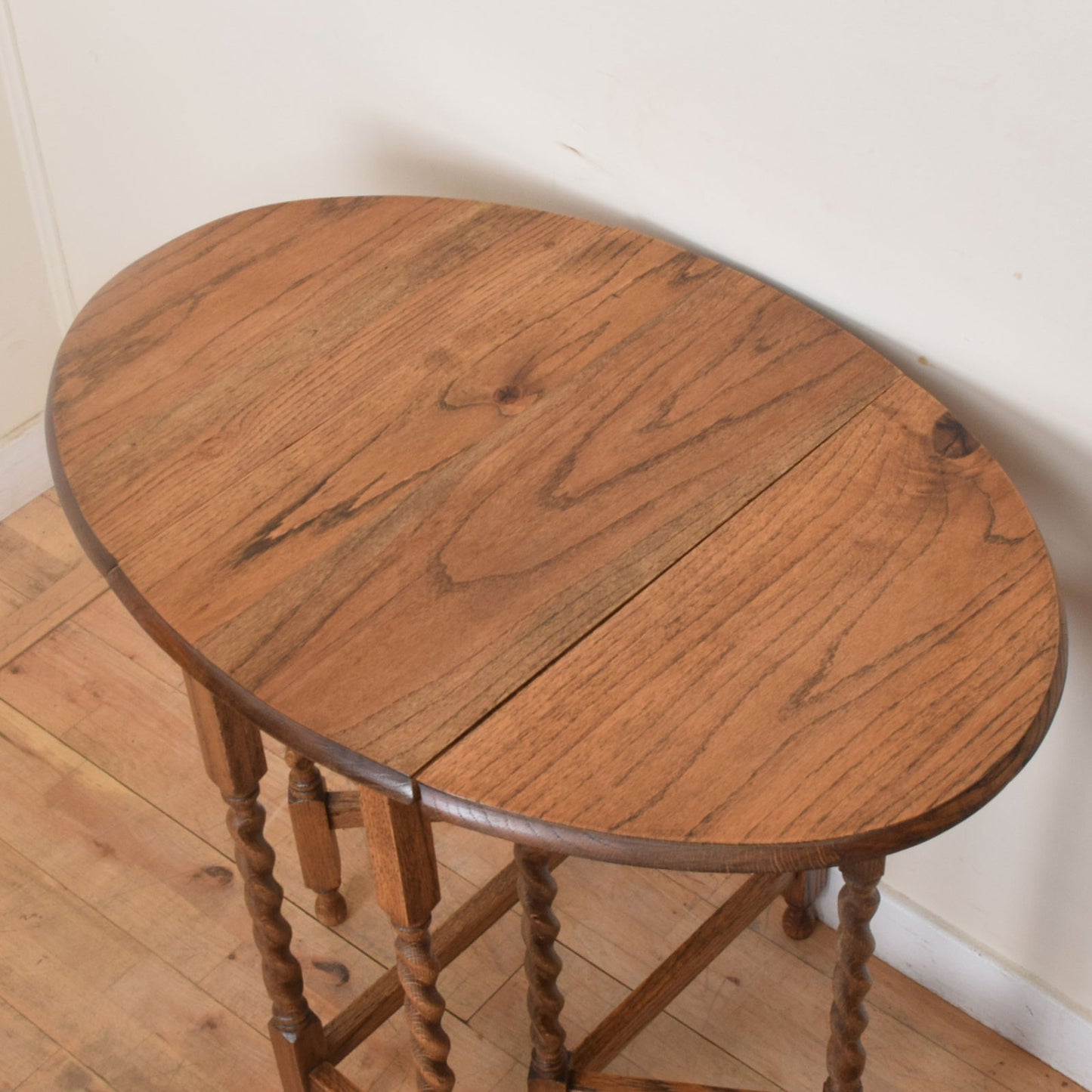 Barley Twist Drop Leaf Table