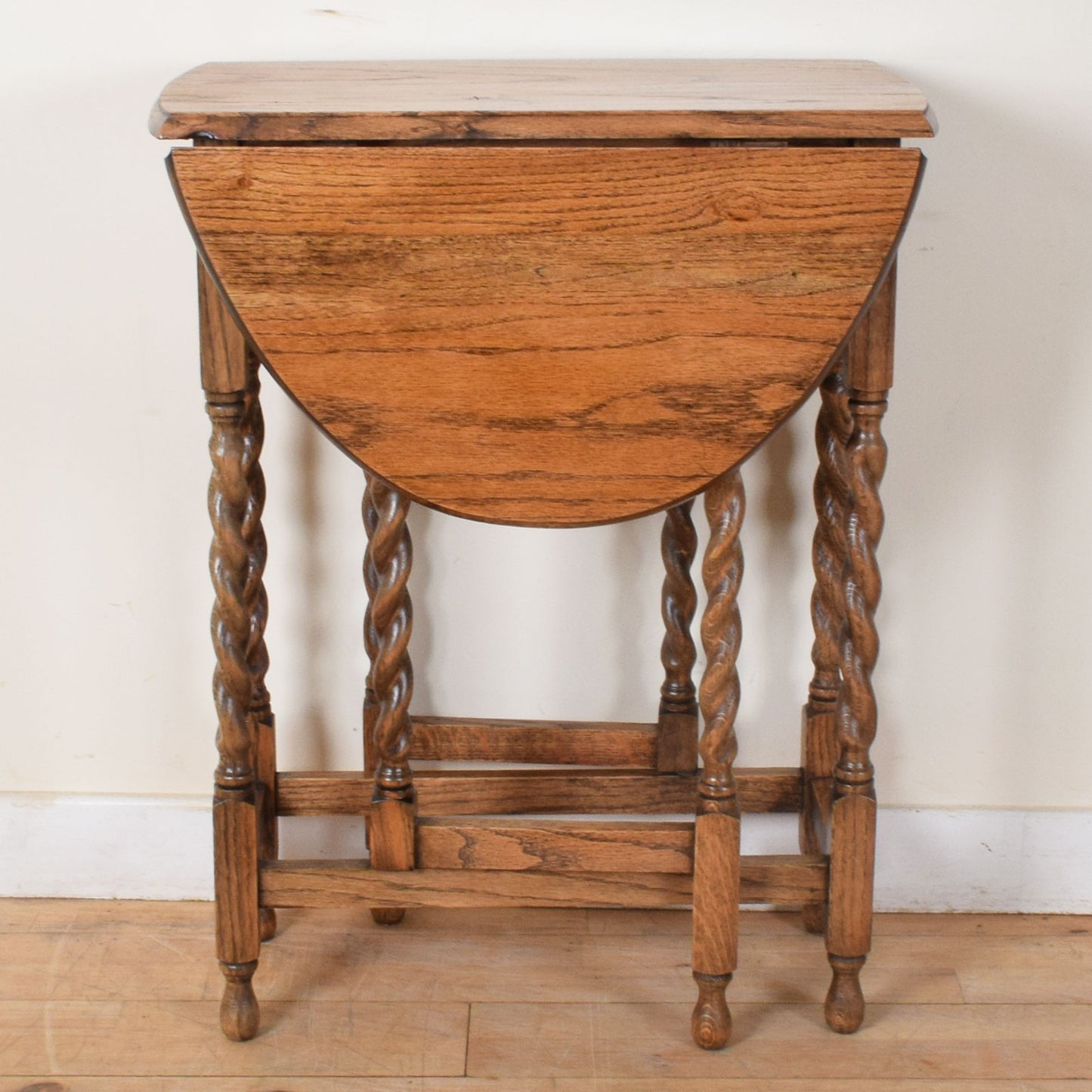 Barley Twist Drop Leaf Table