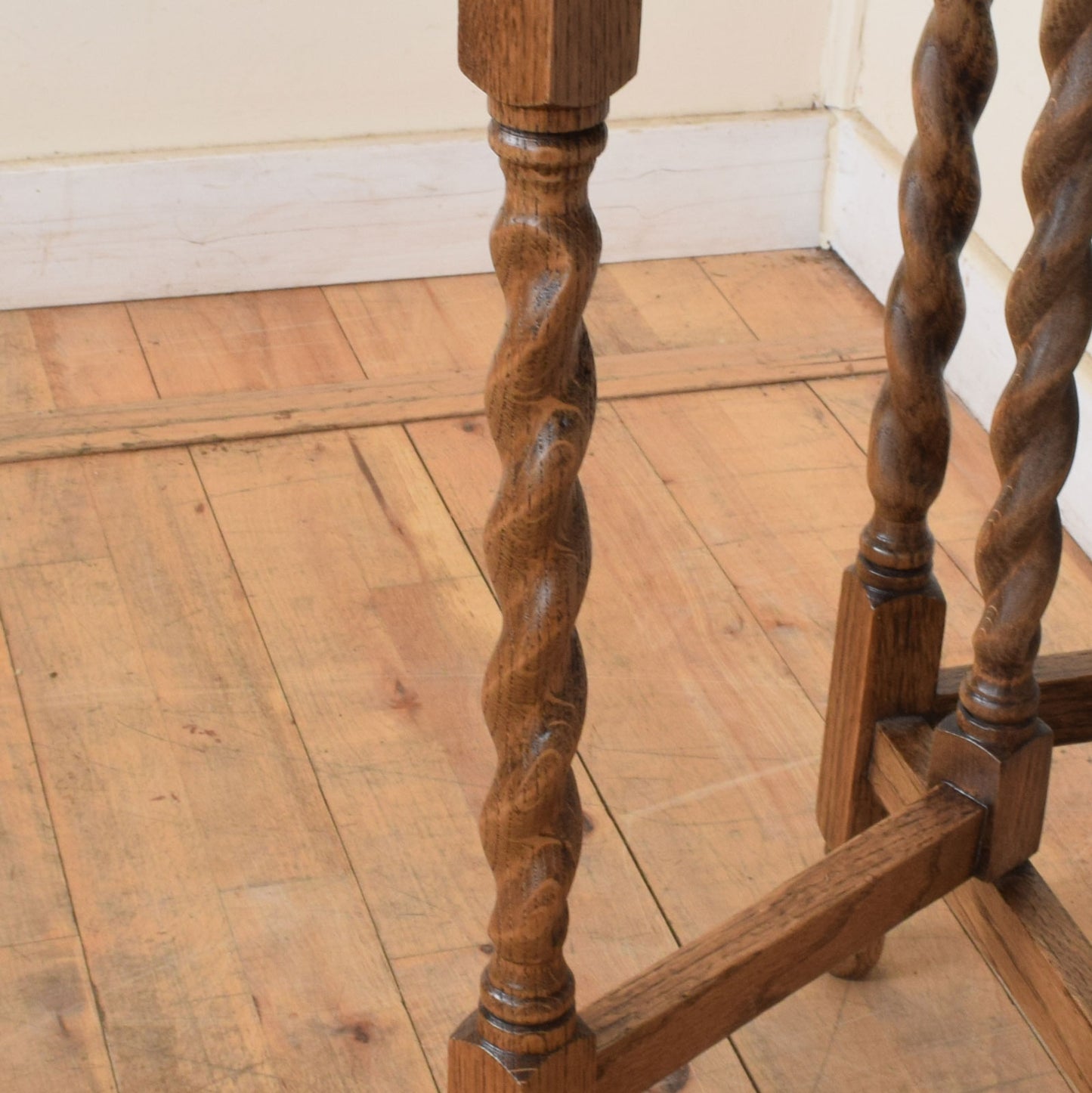 Barley Twist Drop Leaf Table