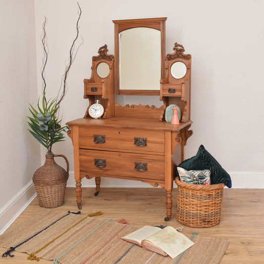 Satinwood Vanity Table