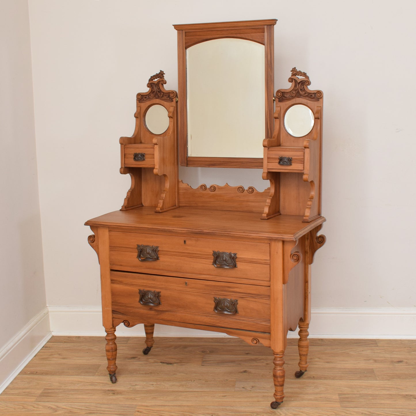 Satinwood Vanity Table