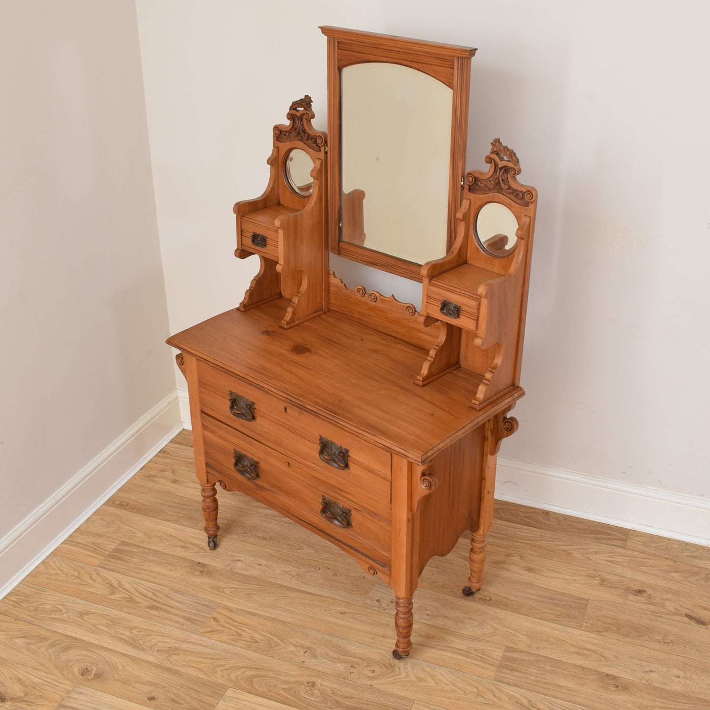 Satinwood Vanity Table