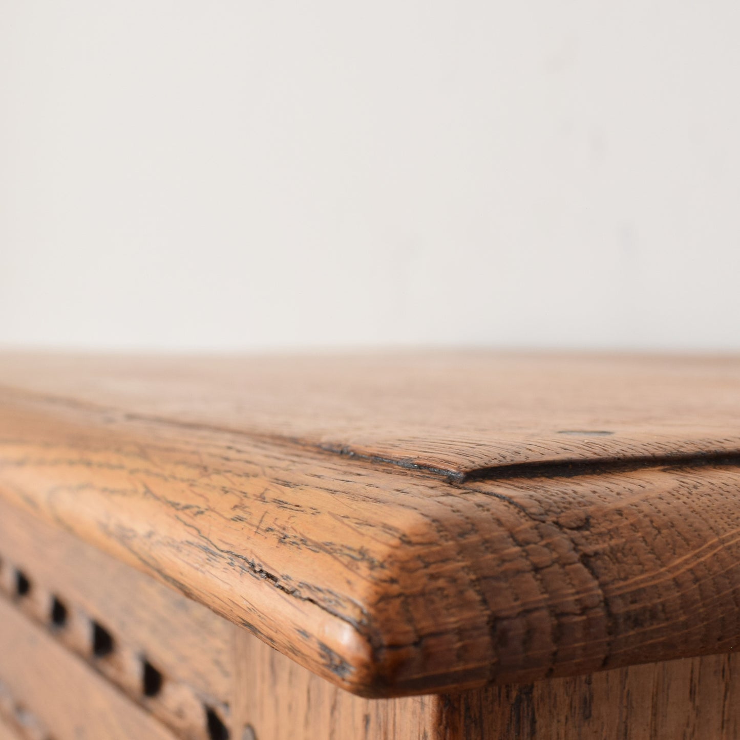 Small Oak Court Cabinet