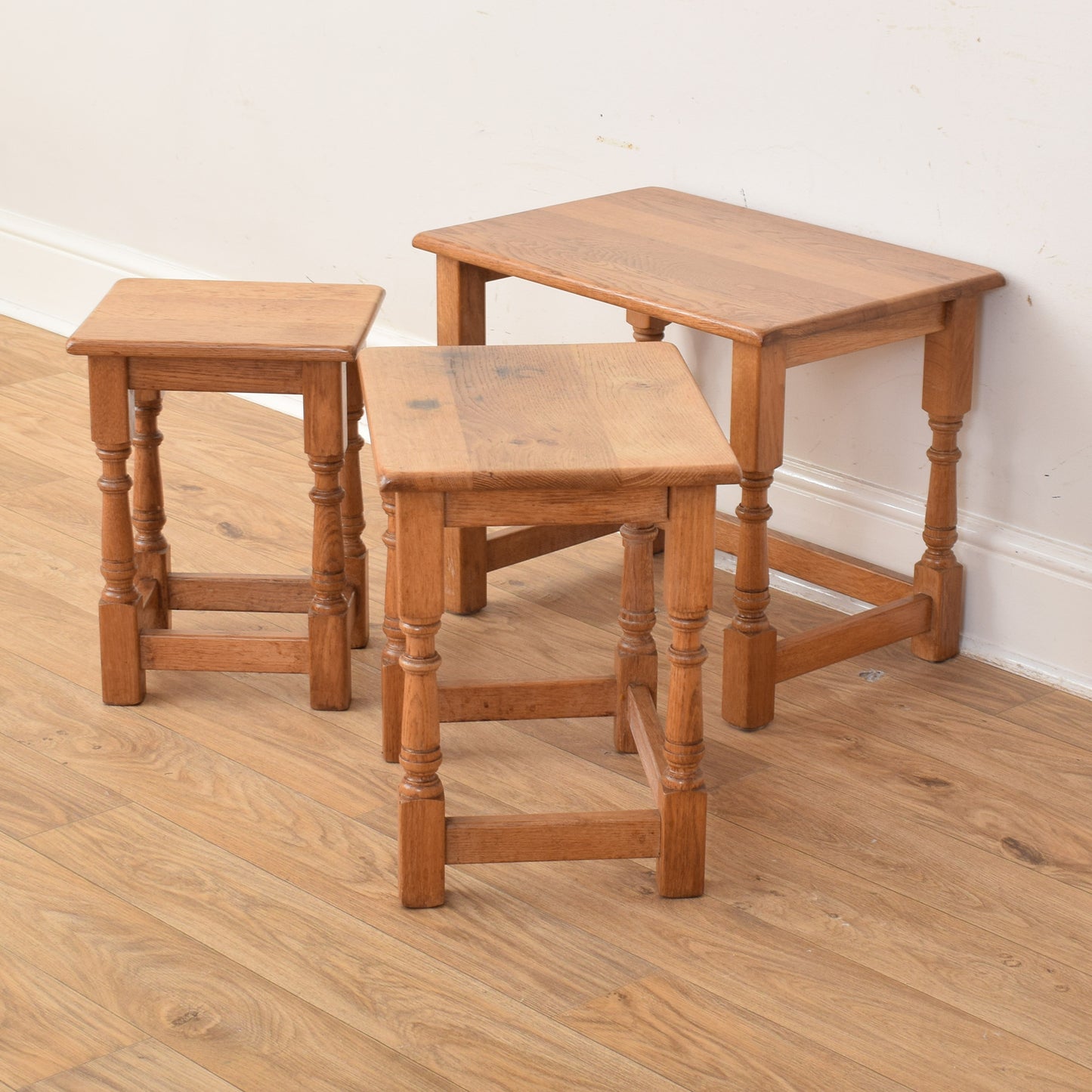 Oak Nest Of Tables