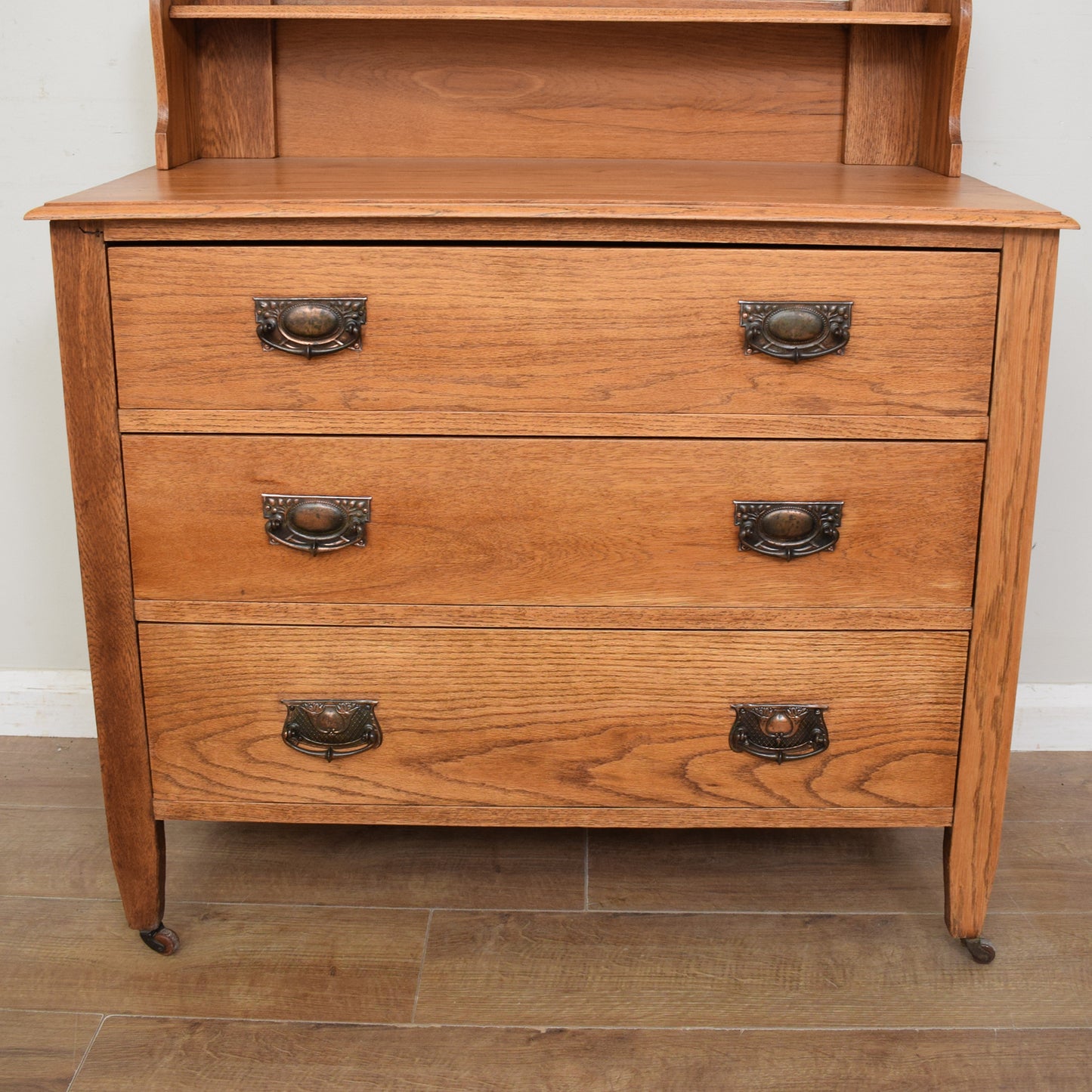 Restored Oak Dressing Table