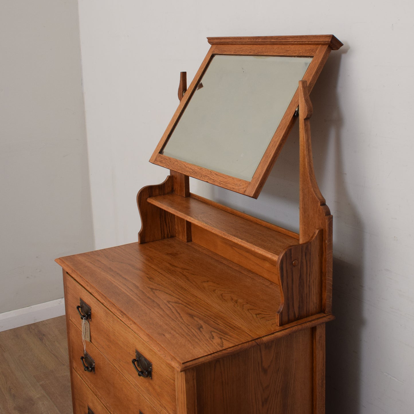 Restored Oak Dressing Table