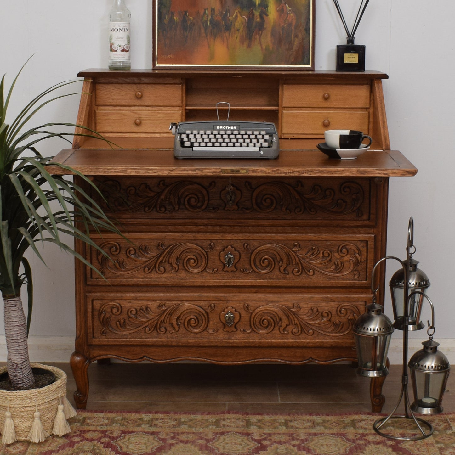 Restored French Bureau