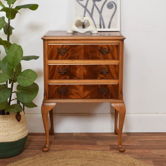 Restored Walnut Bedside