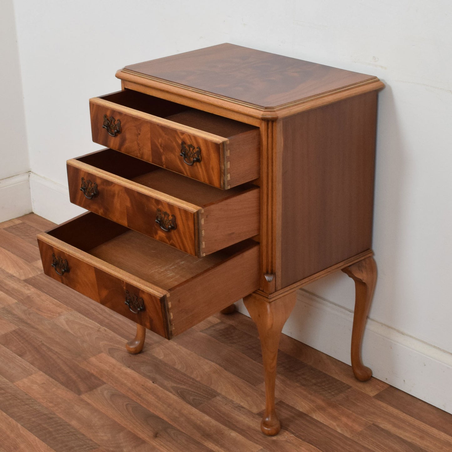 Restored Walnut Bedside