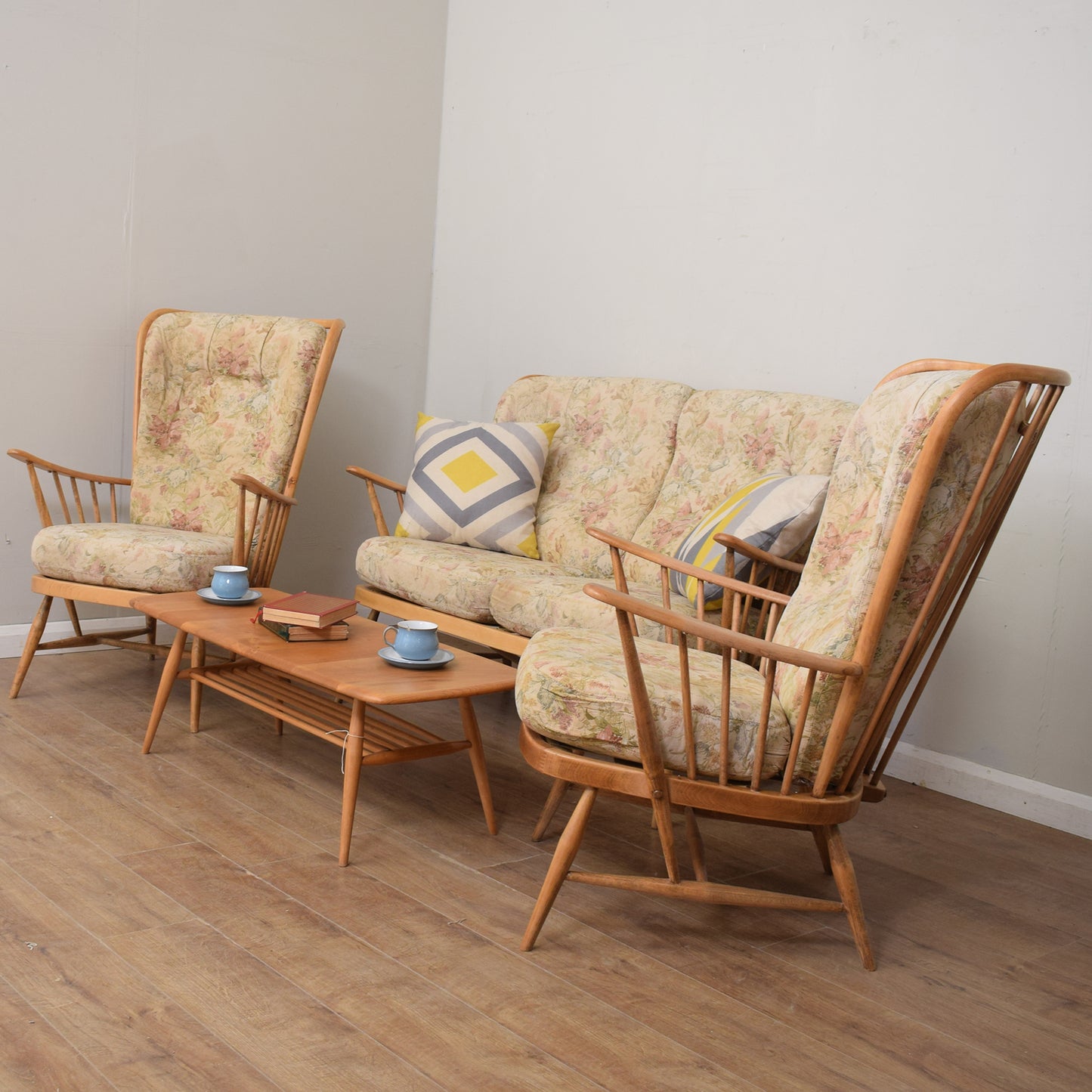 Ercol Three Piece Suite