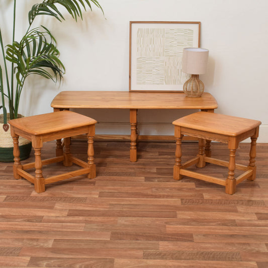 Ercol Long John Nest of Tables
