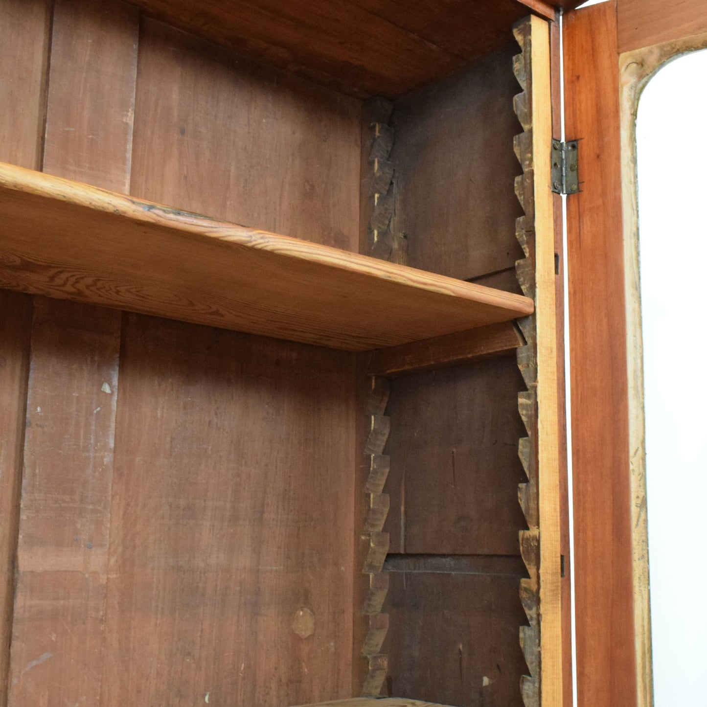 Glazed Mahogany Display Dresser