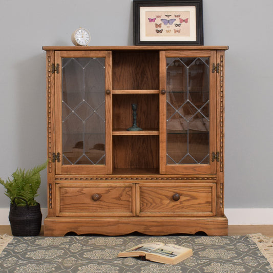 Restored 'Nathan' Glass Cabinet