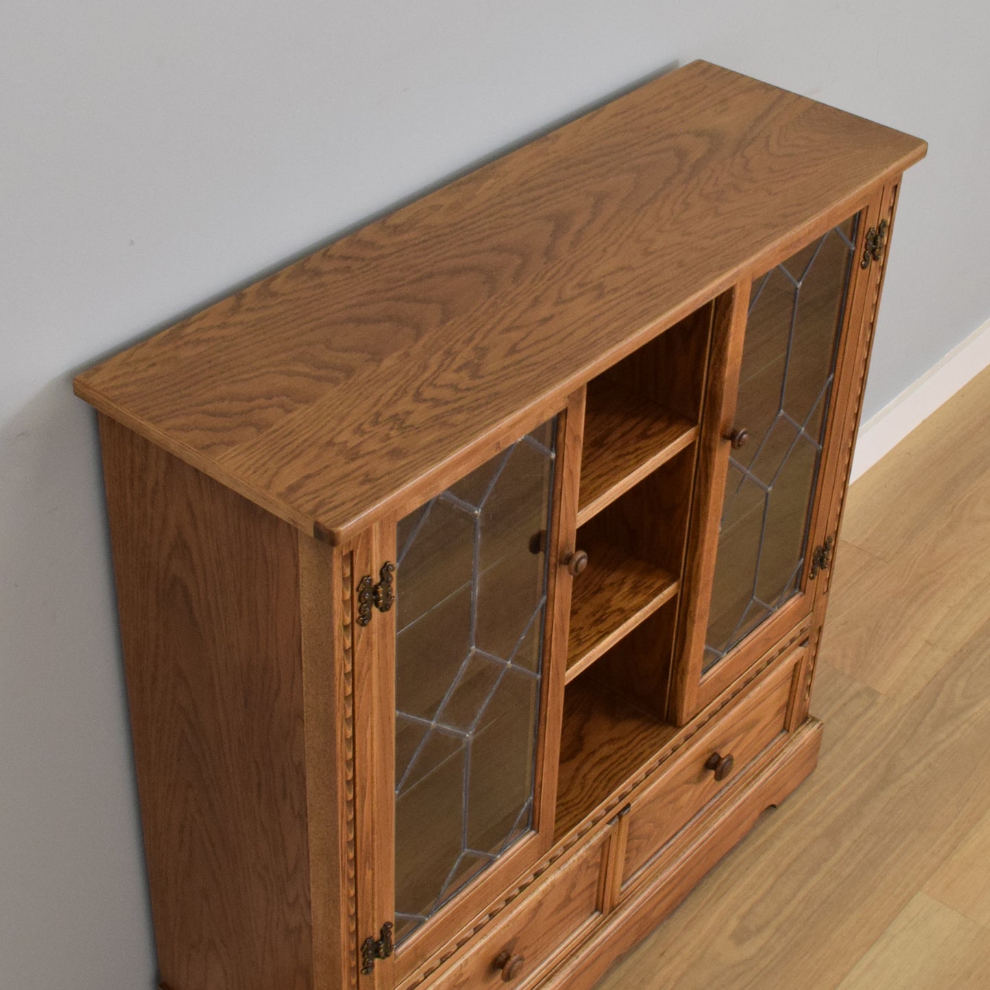 Restored 'Nathan' Glass Cabinet