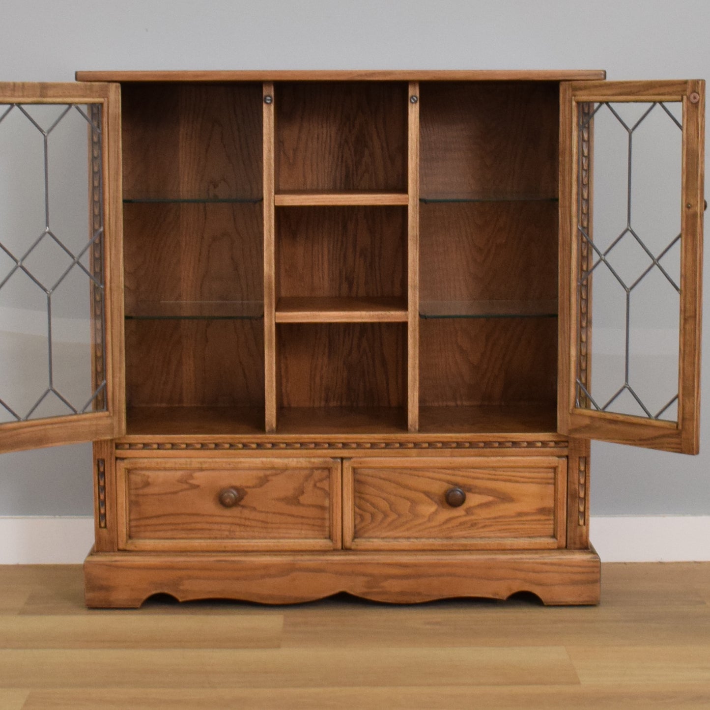 Restored 'Nathan' Glass Cabinet