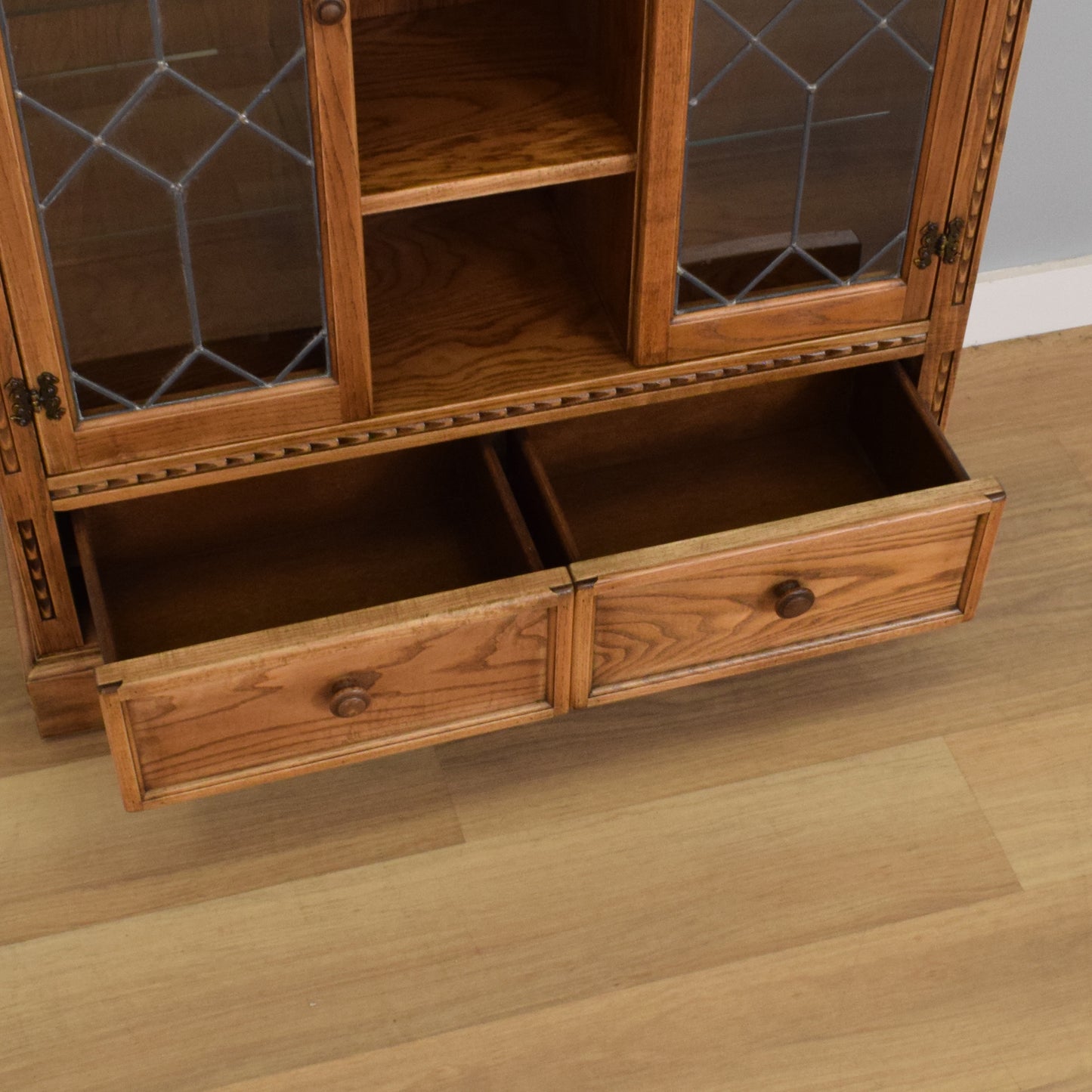 Restored 'Nathan' Glass Cabinet