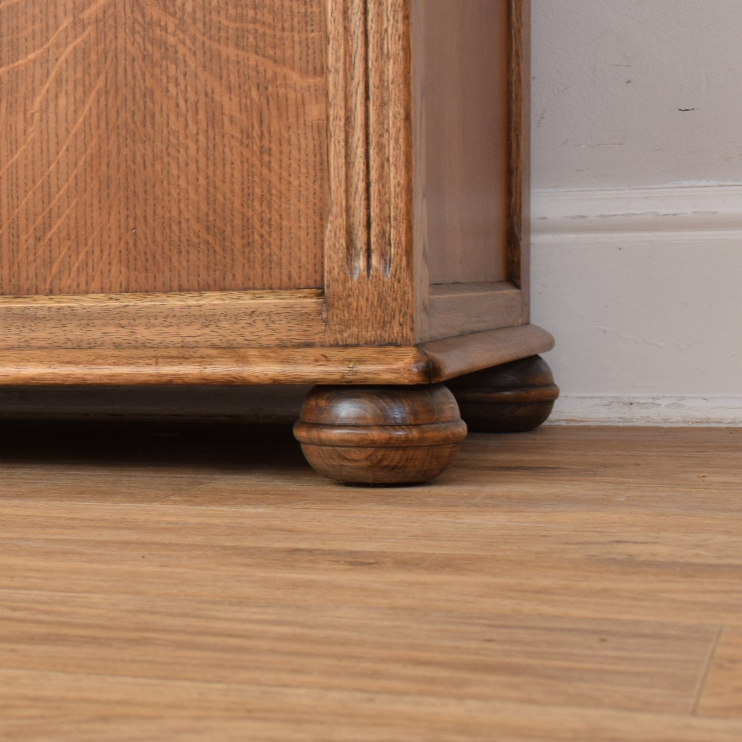 Oak Linenfold Blanket Box