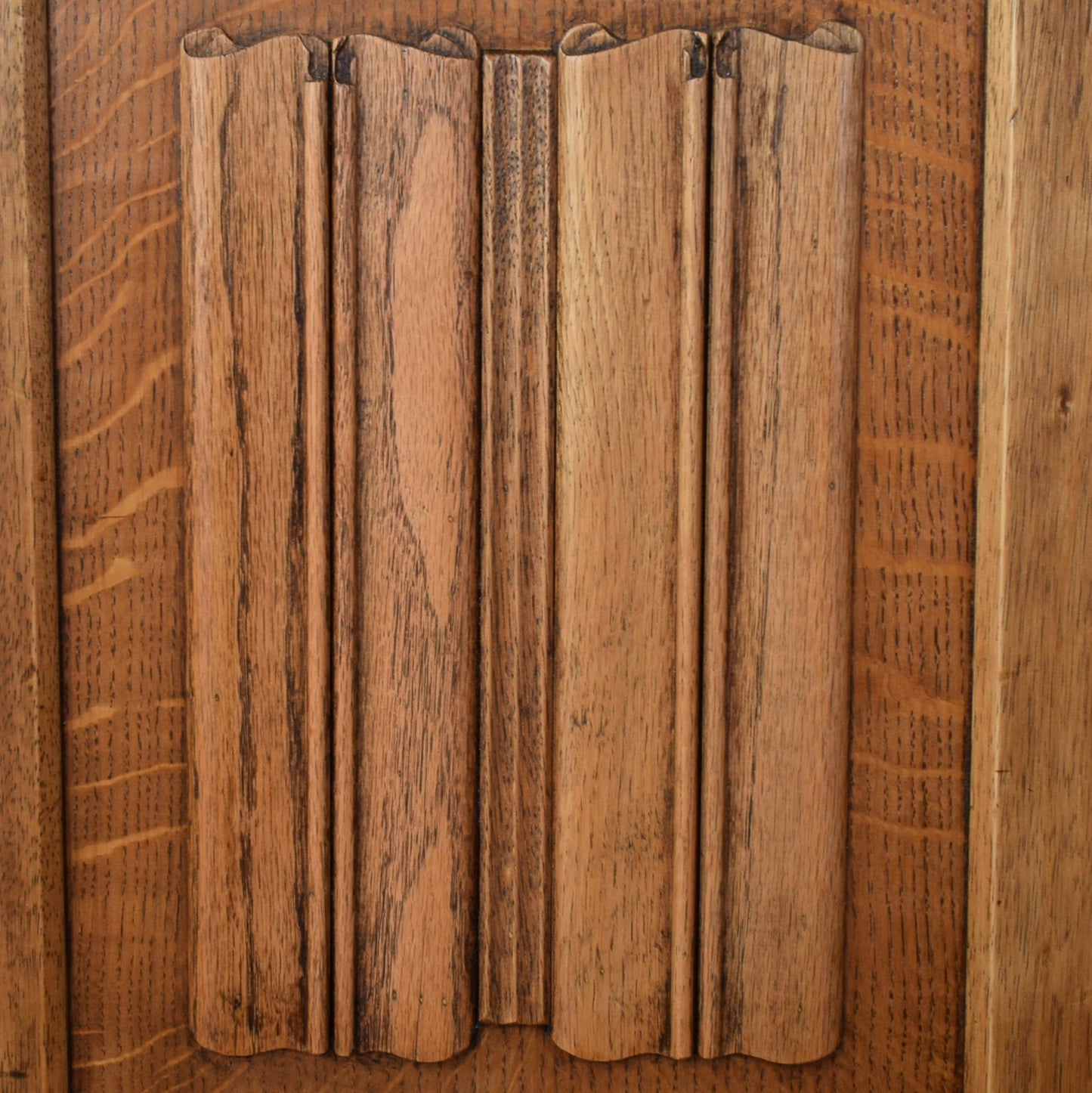 Oak Linenfold Blanket Box