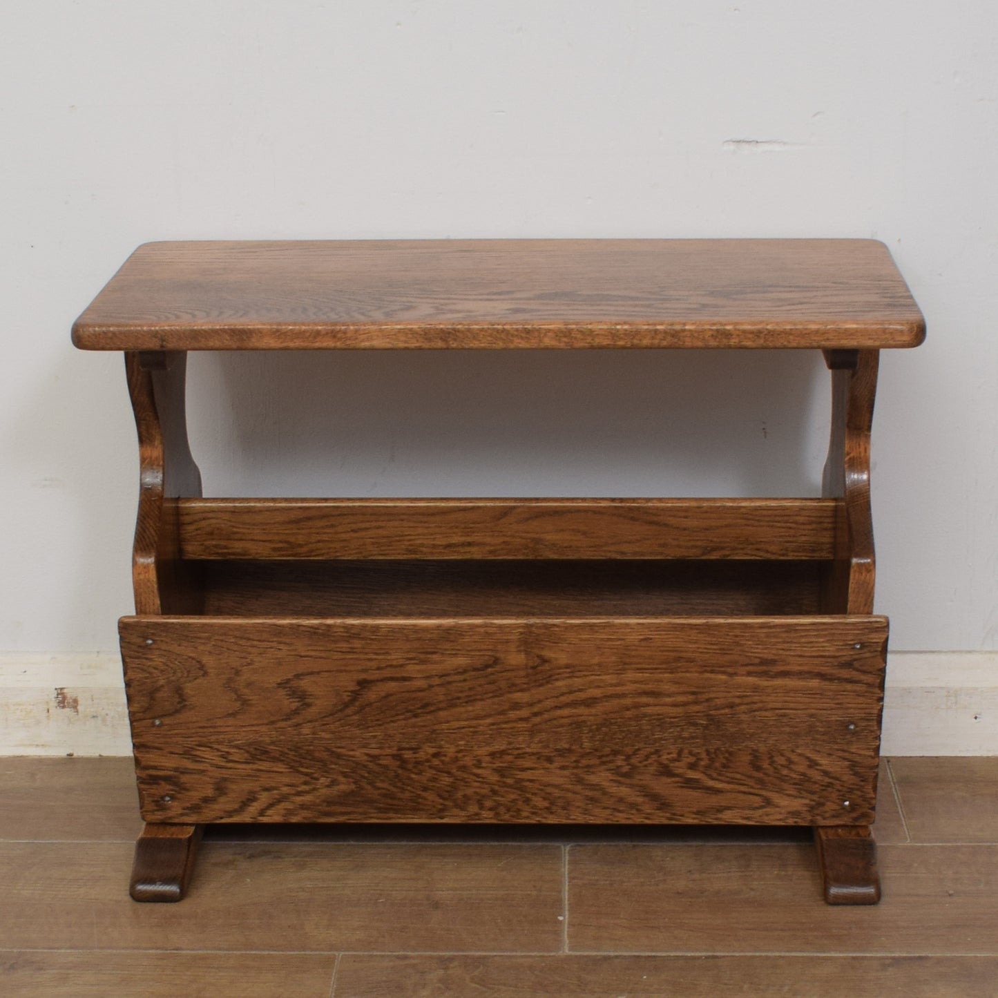 Oak Magazine Rack