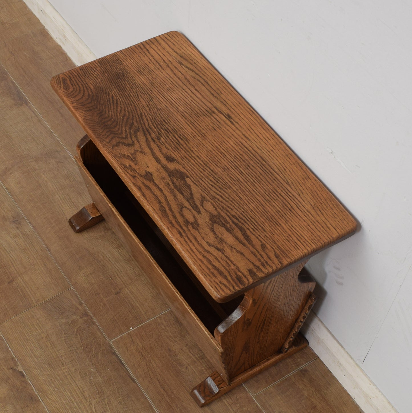 Oak Magazine Rack