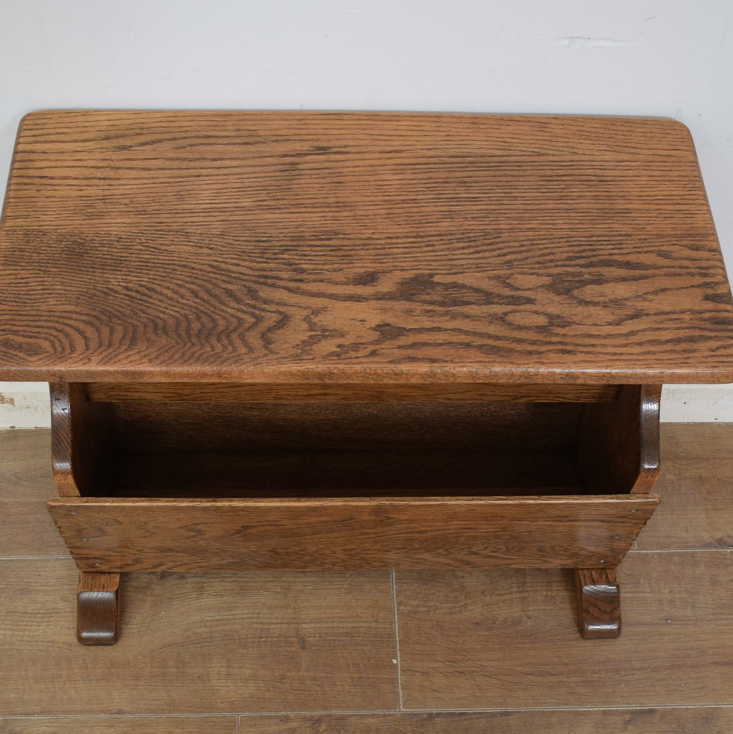 Oak Magazine Rack