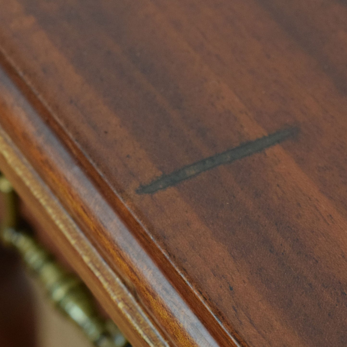 Restored Mahogany Console Table
