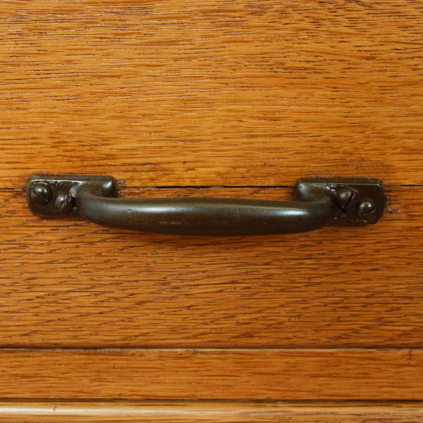 Restored Oak Filing Cabinet