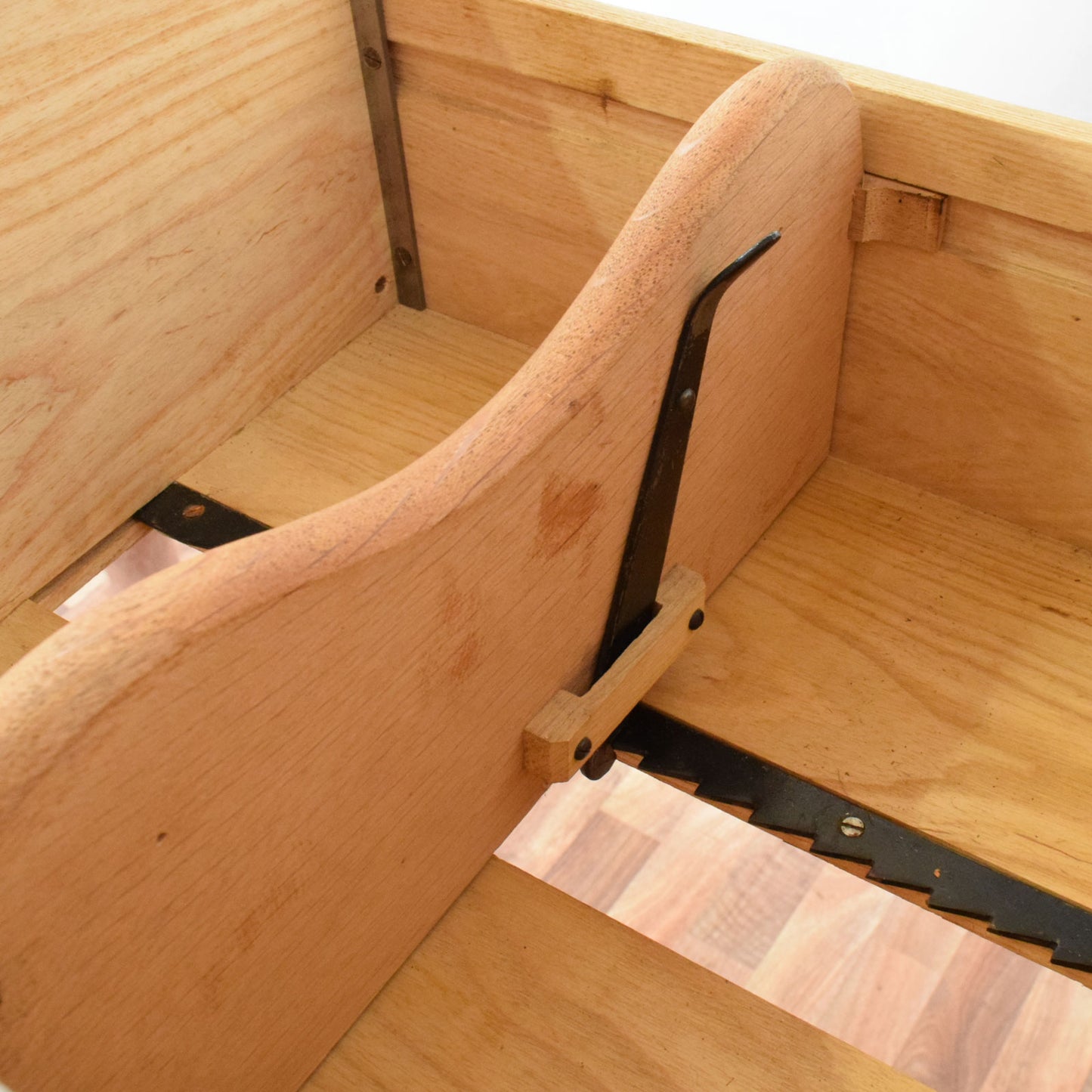 Restored Oak Filing Cabinet