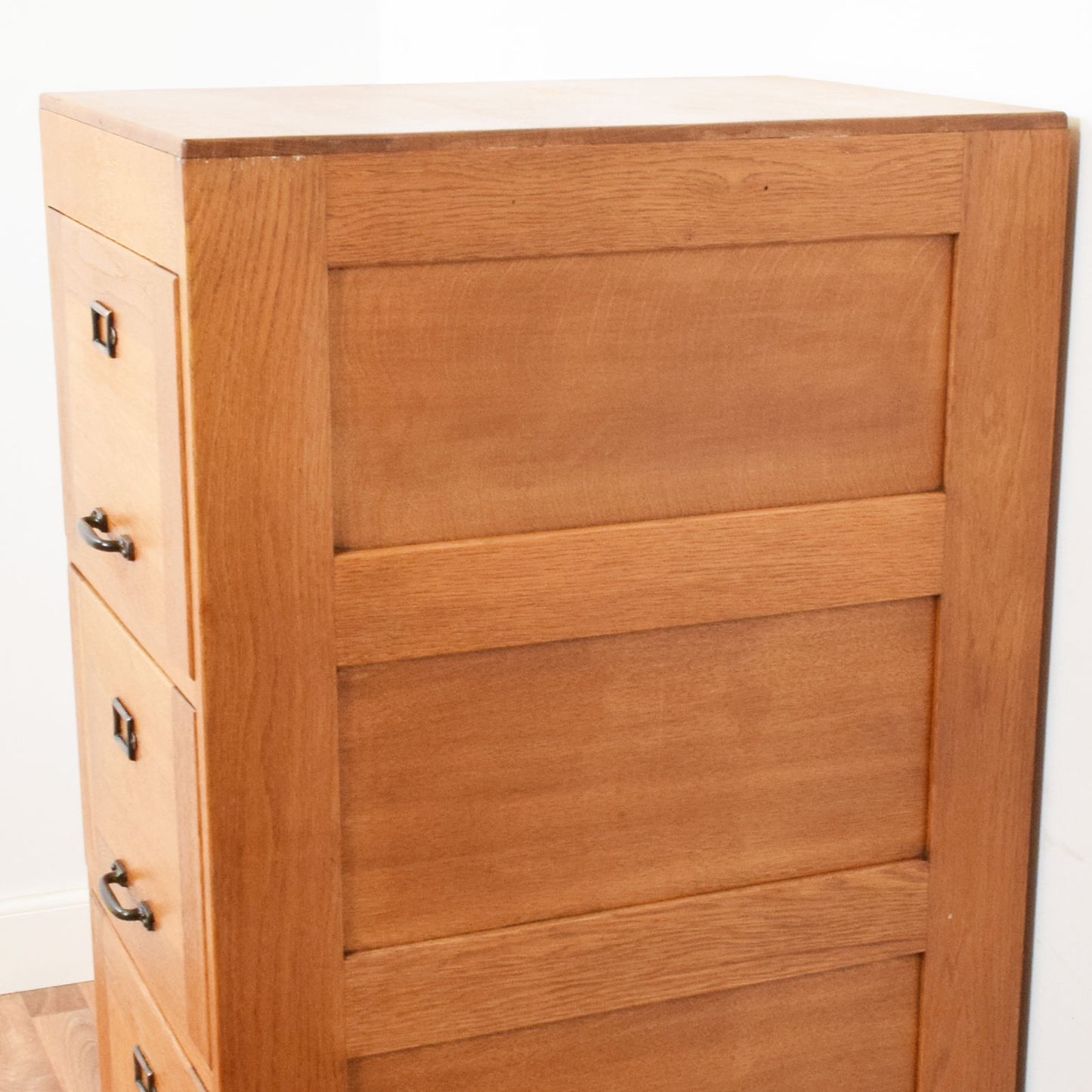 Restored Oak Filing Cabinet