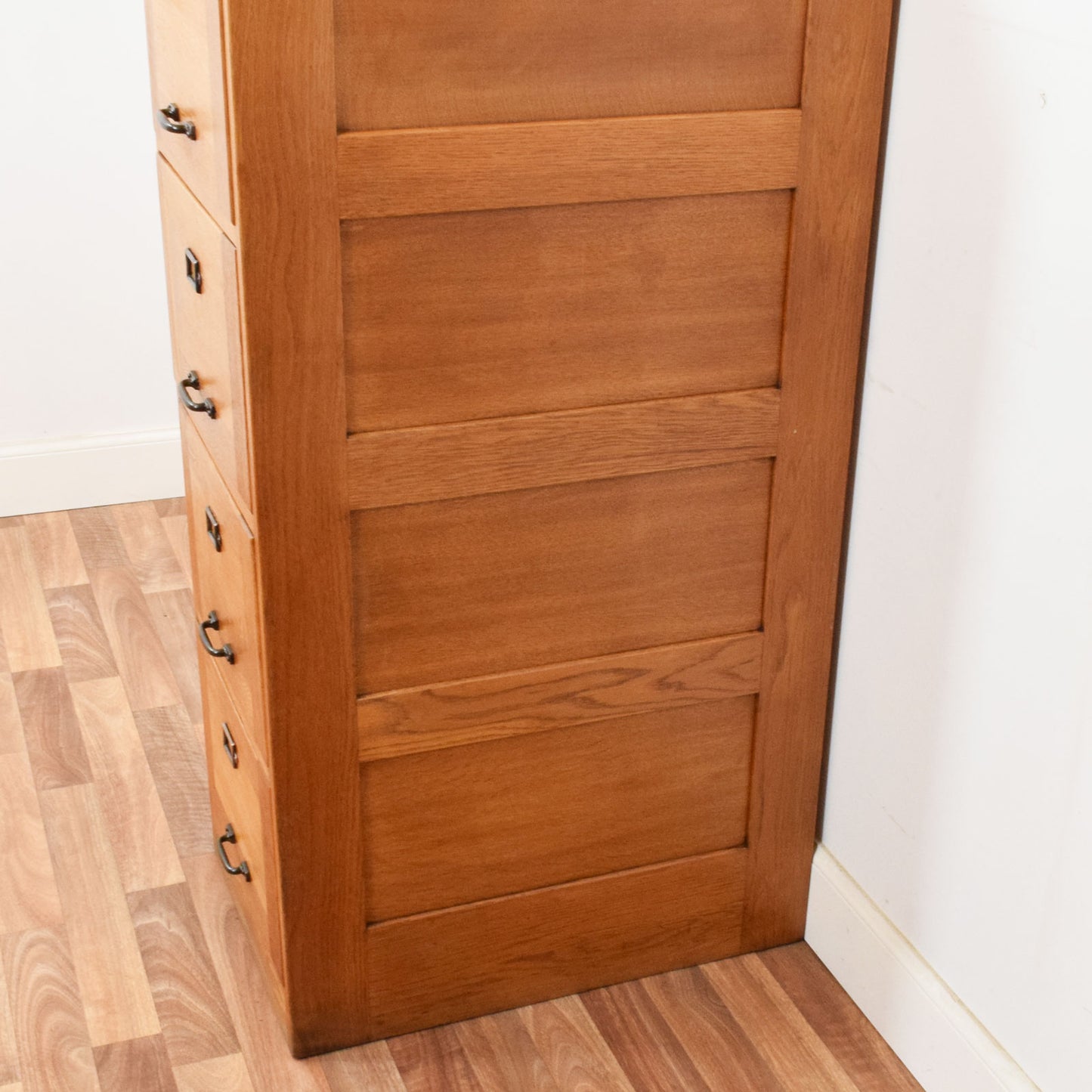 Restored Oak Filing Cabinet